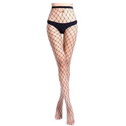 Fengyuanhong Frauen-Mädchen Netzstrümpfe Net Grid Strumpfhose Netzstrumpfhose Elastic aushöhlen Strumpfwaren Leggings Lange Socken von Fengyuanhong