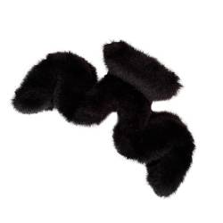Fuzzy Claw Clip, Plüsch-Haarspangen In Wellenform - Große Klammerklammer, Haarschmuck Für Dickes Langes Haar, Große Haarspange Für Frauen Und Mädchen Für Den Täglichen Gebrauch von Fenhua
