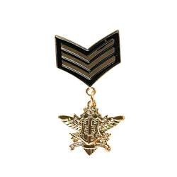 Fenical Brosche Militär Medaille Broschen Pins Militär Pins und Abzeichen Anzug für Männer von Fenical