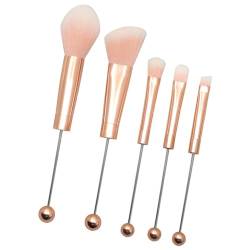 Fenteer 5x Augen-Make-up-Pinsel-Set, Mehrzweck-Aluminiumrohr, Make-up-Pinsel, Werkzeug-Sets, Kosmetikpinsel für Damen und Erwachsene, Geburtstagsgeschenke von Fenteer