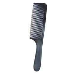 Fenteer Curved Hair Schneidkamm Barber Flat Top Haircut Comb für Männer, Schwarz von Fenteer