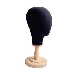 Fenteer Perückenständer-Mannequin-Kopf, stabiler Hut-Display-Halter, Kuppel-Modellkopf für Unternehmen, Einkaufszentrum von Fenteer