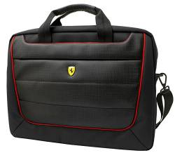 Ferrari Bag Scuderia Computer Tasche, 38,1 cm (15 Zoll) schwarz/rot von Ferrari