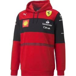 Scuderia Ferrari - Offizielle Formel 1 Merchandise 2022 Kollektion - 2022 Team Kapuzenpulli - Rot - Größe: M von Ferrari