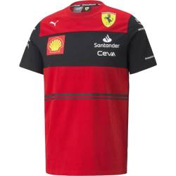 Scuderia Ferrari - Offizielle Formel 1 Merchandise 2022 Kollektion - Kinder 2022 Team T-Shirt - Rot - Größe: 128 von Ferrari