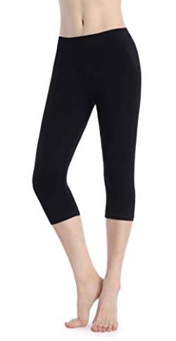 Ferrieswheel Story Damen Dünn 3/4 Shorts Under Keid Kurze Leggings Fitness Capris Sporthose Gym von Ferrieswheel Story