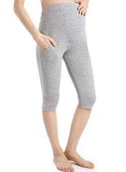 Ferrieswheel Story Umstands Leggings Kurz Hose Umstandsmode Sommer Schwangerschaftsmode Damen Sport von Ferrieswheel Story