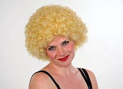 Festartikel Müller Karneval Damen Perücke Dauerwelle Hair blond zum 70's Kostüm von Festartikel Müller