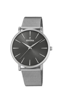 Festina Damen Analog Quarz Uhr mit Edelstahl Armband F20475/4 von Festina