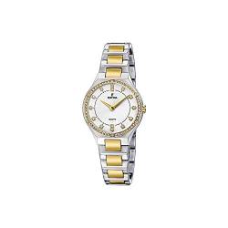 Festina Damen Analog Quarz Uhr mit Edelstahl beschichtet Armband F20226/1 von Festina