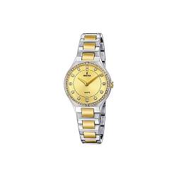 Festina Damen Analog Quarz Uhr mit Edelstahl beschichtet Armband F20226/2 von Festina