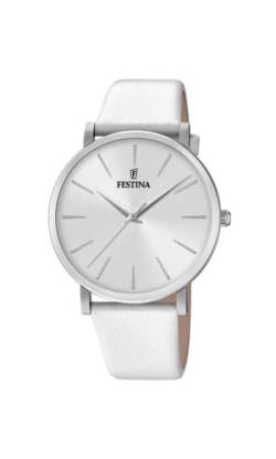 Festina Damen Analog Quarz Uhr mit Leder Armband F20371/1 von Festina