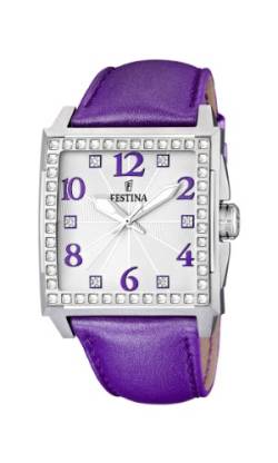 Festina Damen-Armbanduhr Analog Quarz Leder F16571/5 von Festina