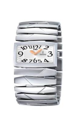 Festina Damen Uhr analog Quarzwerk mit Edelstahl Armband F16771/5 von Festina