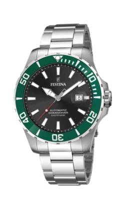 Festina Herren Analog Quarz Uhr mit Edelstahl Armband F20531/2 von Festina