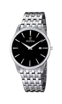 Festina Herren-Armbanduhr Analog Quarz Edelstahl F6833/2 von Festina