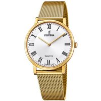 Festina Schweizer Uhr Festina Herren Uhr F20022/4 Edelstahl, Swiss Made, (1-tlg) von Festina