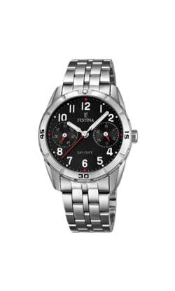 Festina Unisex Analog Quarz Uhr mit Edelstahl Armband F16908/3 von Festina