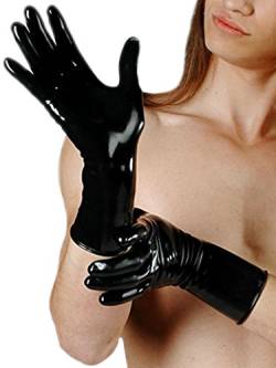 Fetisso Gloves Short Black Medium von Fetisso
