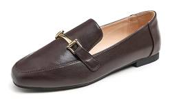 Feversole Damen Fashion Trim Deco Loafer Hausschuhe, D'orsay Loafer von Feversole