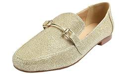 Feversole Damen Fashion Trim Deco Loafer Hausschuhe, D'orsay Loafer von Feversole