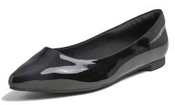 Feversole Flache Schuhe für Damen,Spitze Flache Schuhe，Klassische Ballerinas Profilsohle von Feversole