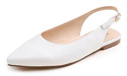 Feversole Slingback erstklassige Damen Ballerina mit Ausgeh-Schuhe Sommer-Schuhe von Feversole