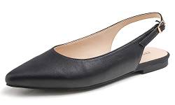 Feversole Slingback erstklassige Damen Ballerina mit Ausgeh-Schuhe Sommer-Schuhe von Feversole