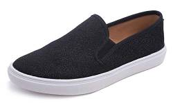 Feversole Women apos;s Fashion Slip-On Sneaker Casual Flat Loafers,Sneakers Slip-on alla Moda per Mocassini Piatti Casual da Donna von Feversole