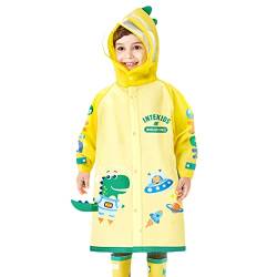 Fewlby Regenmäntel Kinder, Regenponcho Jungen Mädchen wasserdichte Regenjacken Outdoor Regenbekleidung Mit tragbarer Tasche 1-2 Jahre von Fewlby