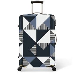 Feybaul Reisegepäckabdeckung Kofferschutz Waschbar Schutzhüllen Staub- und Kratzfestigkeit, Dreieck, L von Feybaul