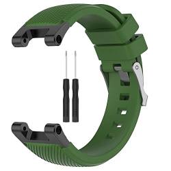 Feysentoe Armband Kompatibel für Aamazfit T-Rex/T-Rex pro Estrazarmband Uhrenarmband(Armeegrün) von Feysentoe