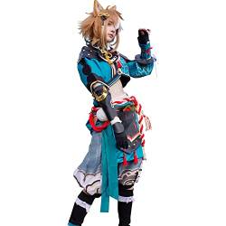 Fiamll Gorou Cosplay Gorou Cosplay Outfit Gorou Kostüm für Herren XXL von Fiamll