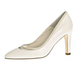 Fiarucci Brautschuhe Dunya - Stiletto High Heels - Ivory mit Glitzer Leder - Gr 37 EU 4 UK von Fiarucci