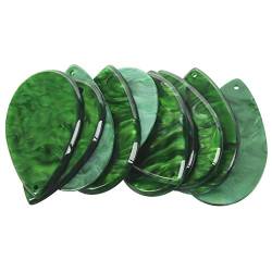 Ficher 10 Stück/Set Acryl Accessoires Ohrringe Handgemachtes Material Acetat Tropfen Form Ohrringe Zubehör Grün von Ficher