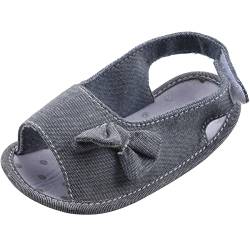 Ficher Neugeborenes Kleinkind Mädchen Weiche Sohle Bowknot Sandalen Schuhe Krippe Tuch (0~6 Monate,) von Ficher