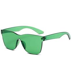 Ficher Sonnenbrille, einteilig, Party-Geschenk, neutral, Grün von Ficher