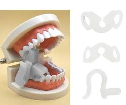Zahnärztliche Mundstütze, Zahnarzt Mundstütze Bissblock, Weiche Silikon Dental Aufbiss Mund Opener Dental Intraorale Wange Retraktor Mundpflege Werkzeuge für die Orale Inspektion von Fictory
