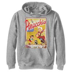 Disney Unisex Kinder Storybook Poster Hoodie, Sportlich Heather, M von Fifth Sun