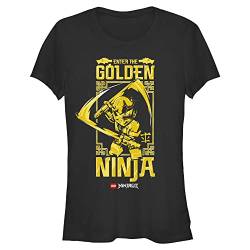 Fifth Sun Damen Ninja Entrance T-Shirt, Schwarz, Small von Fifth Sun