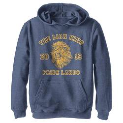 Kids' Disney Lion King Pride Lands Simba Youth Pullover Hoodie, Navy Blue Heather, X-Large von Fifth Sun