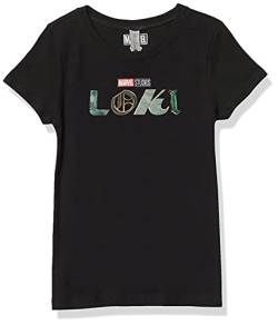 Marvel Mädchen Loki Logo T-Shirt, L von Fifth Sun