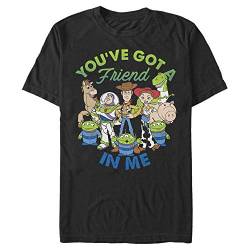 Pixar Herren Toy Story Freundschafts-t-shirt, Schwarz, S von Fifth Sun