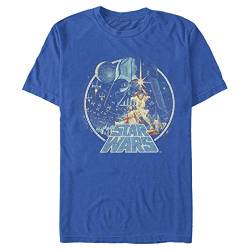 Star Wars - Vintage Victory Men's Crew neck Royal blue S von Fifth Sun