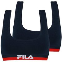 Fila Sport-Bustier Woman Bra (2-tlg., 2er) mit weichem Unterbrust-Webgummi von Fila