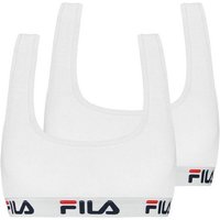 Fila Sport-Bustier Woman Bra (2-tlg., 2er) mit weichem Webgummibund von Fila