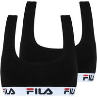 Fila Sport-Bustier Woman Bra (2-tlg., 2er) mit weichem Webgummibund von Fila