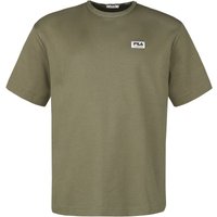 Fila T-Shirt - TAIPAS oversized tee - S bis L - für Männer - Größe L - oliv von Fila