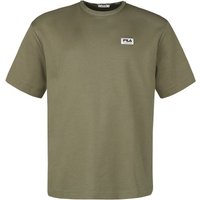 Fila T-Shirt - TAIPAS oversized tee - S bis L - für Männer - Größe S - oliv von Fila