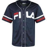 Fila Trikot - LASHIO Baseball Shirt - S bis XXL - für Männer - Größe S - dunkelblau von Fila